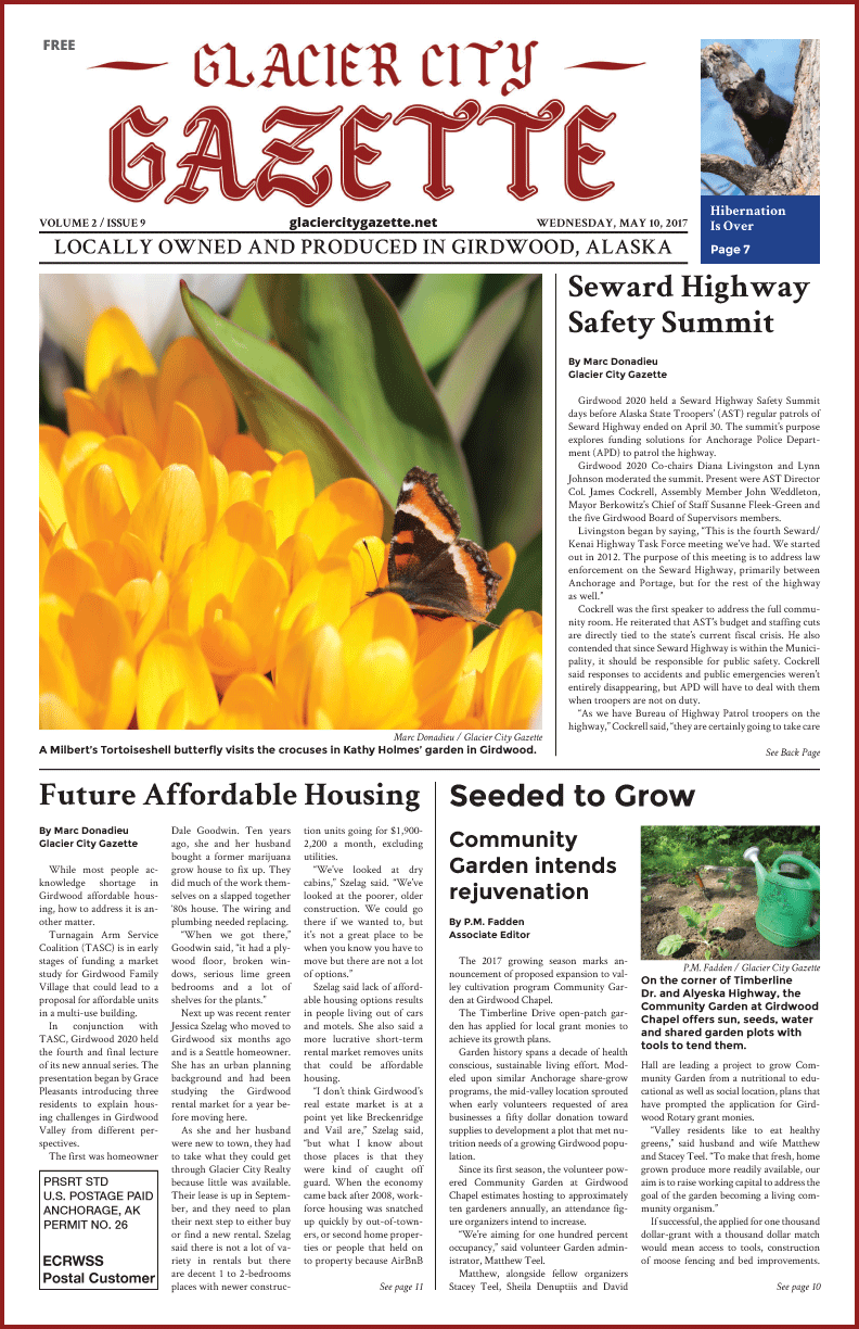 Glacier City Gazette – May 10, 2017