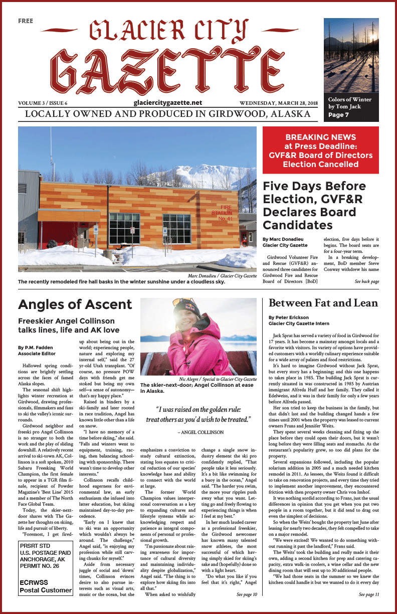 Glacier City Gazette – March 28, 2017