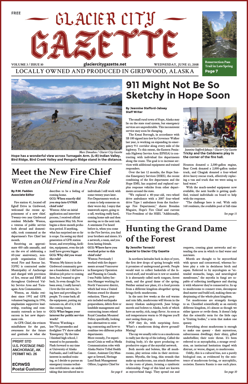Glacier City Gazette – June 13, 2018