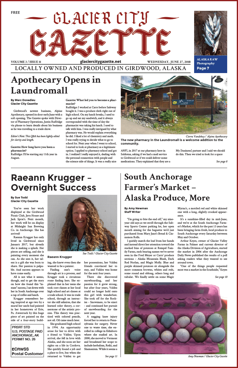Glacier City Gazette – June 27, 2018