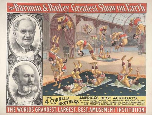 courtesy photo An early Barnum & Baily Circus Poster